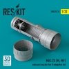 RESKIT RSU32-0010 MiG-23 (M, MF) exhaust nozzle for Trumpeter kit (3D Printed) (1/32)